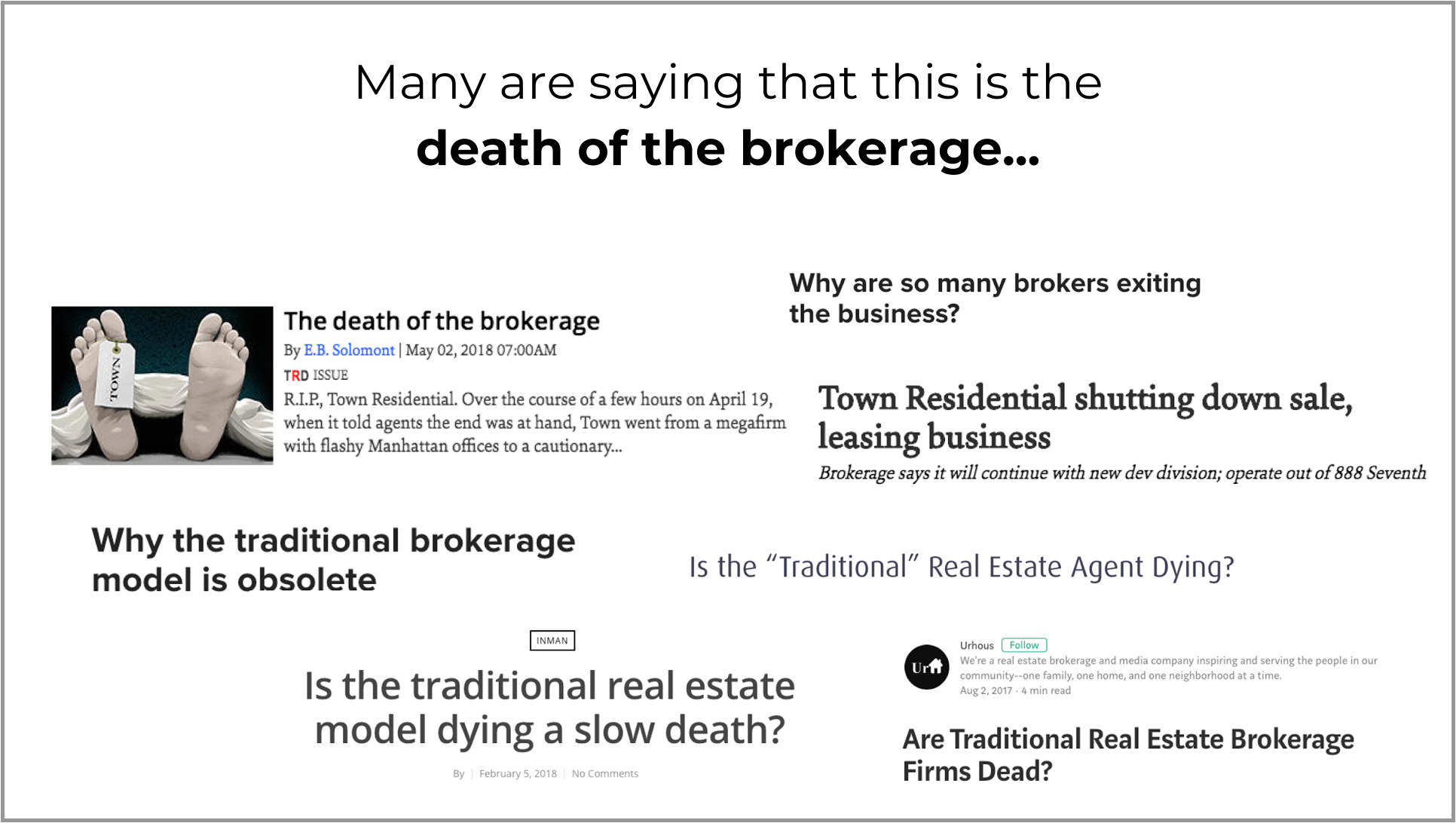 Brokerage death