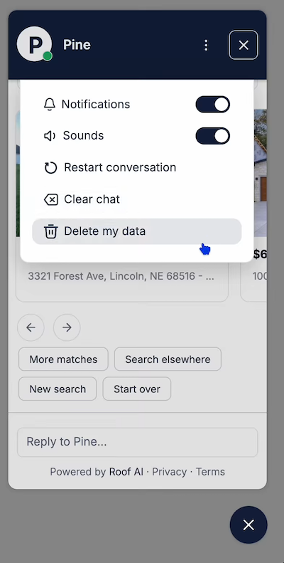 Mute notifications